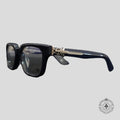 Chrome Hearts Vagillionaire II Glasses in Blue/Silver