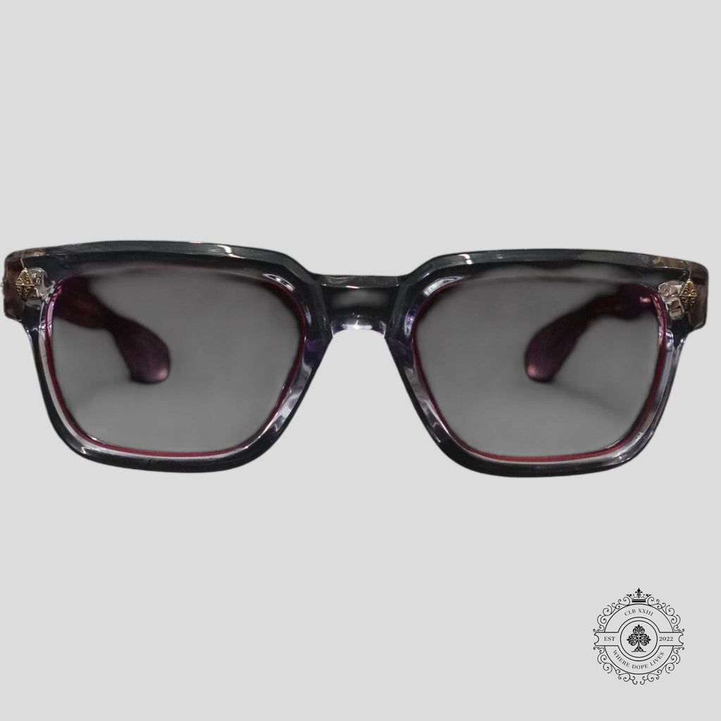 Chrome Hearts Pen 15 Glasses in Clear/Gold