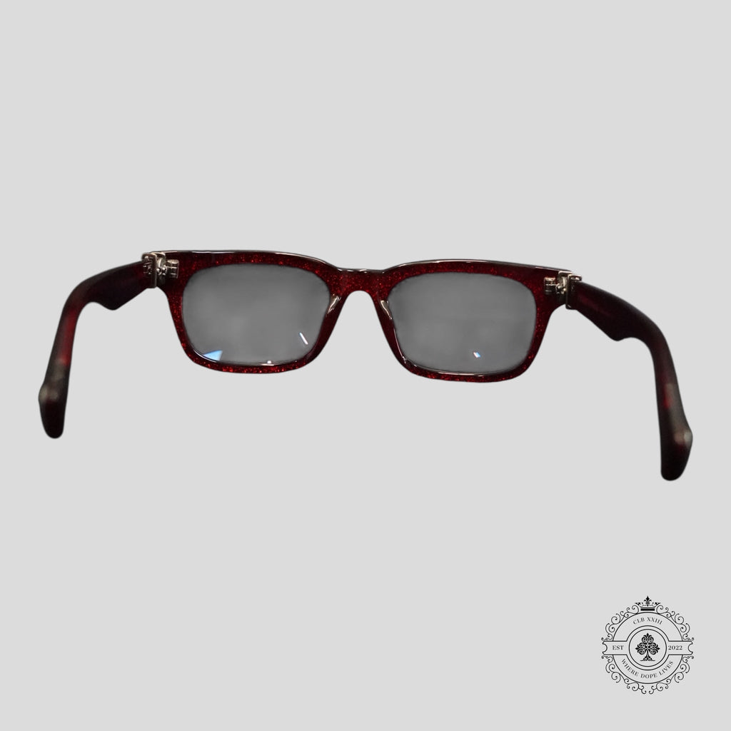 Chrome Hearts Gittin Any? Glasses in Red/Silver