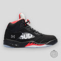 Air Jordan 5 Retro x Supreme Black