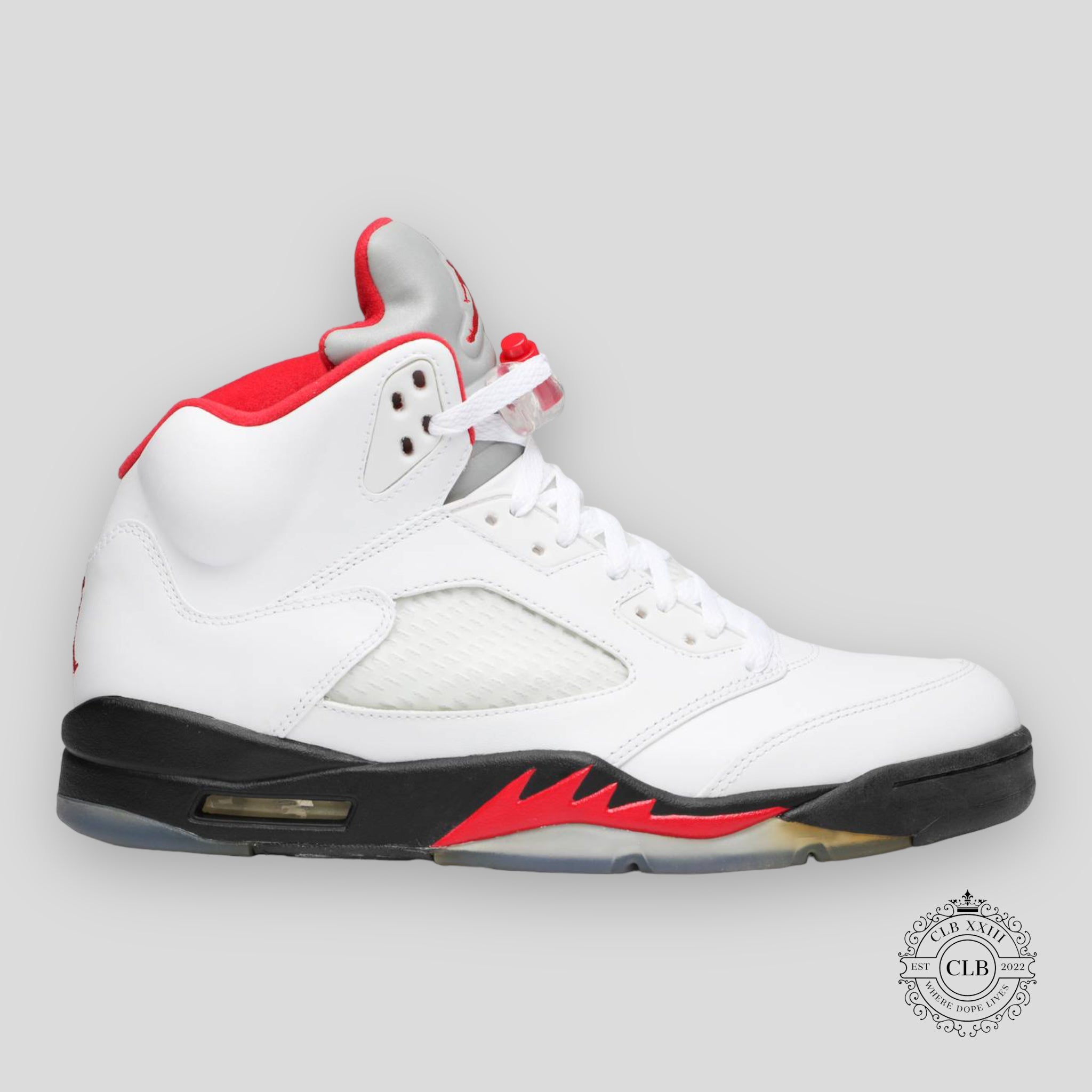 Air Jordan 5 Retro Fire Red - Silver Tongue 2013