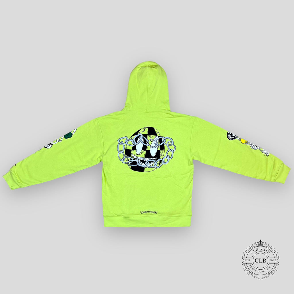 Chrome Hearts Matty Boy Link Hoodie in Green