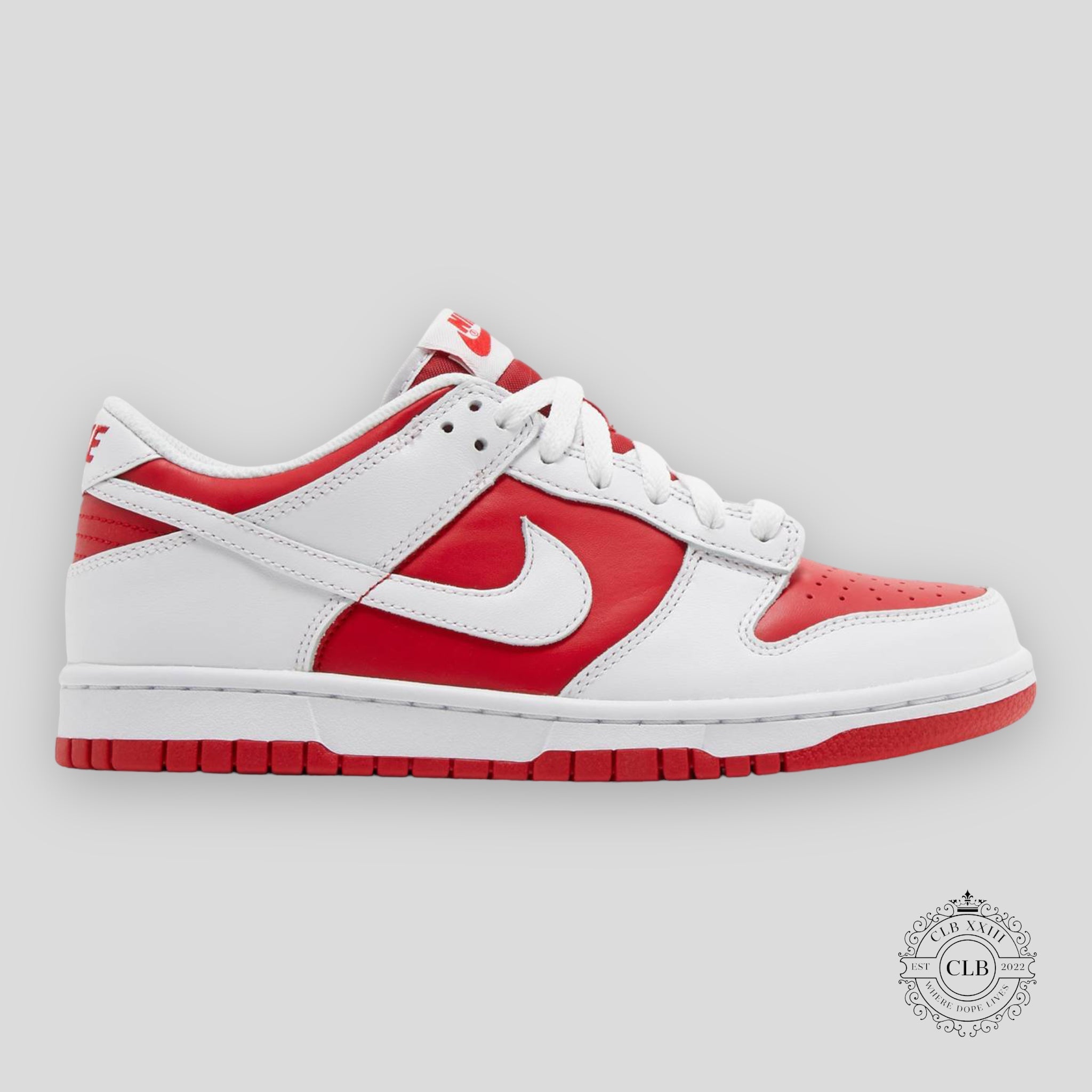 Nike Dunk Low GS Championship Red