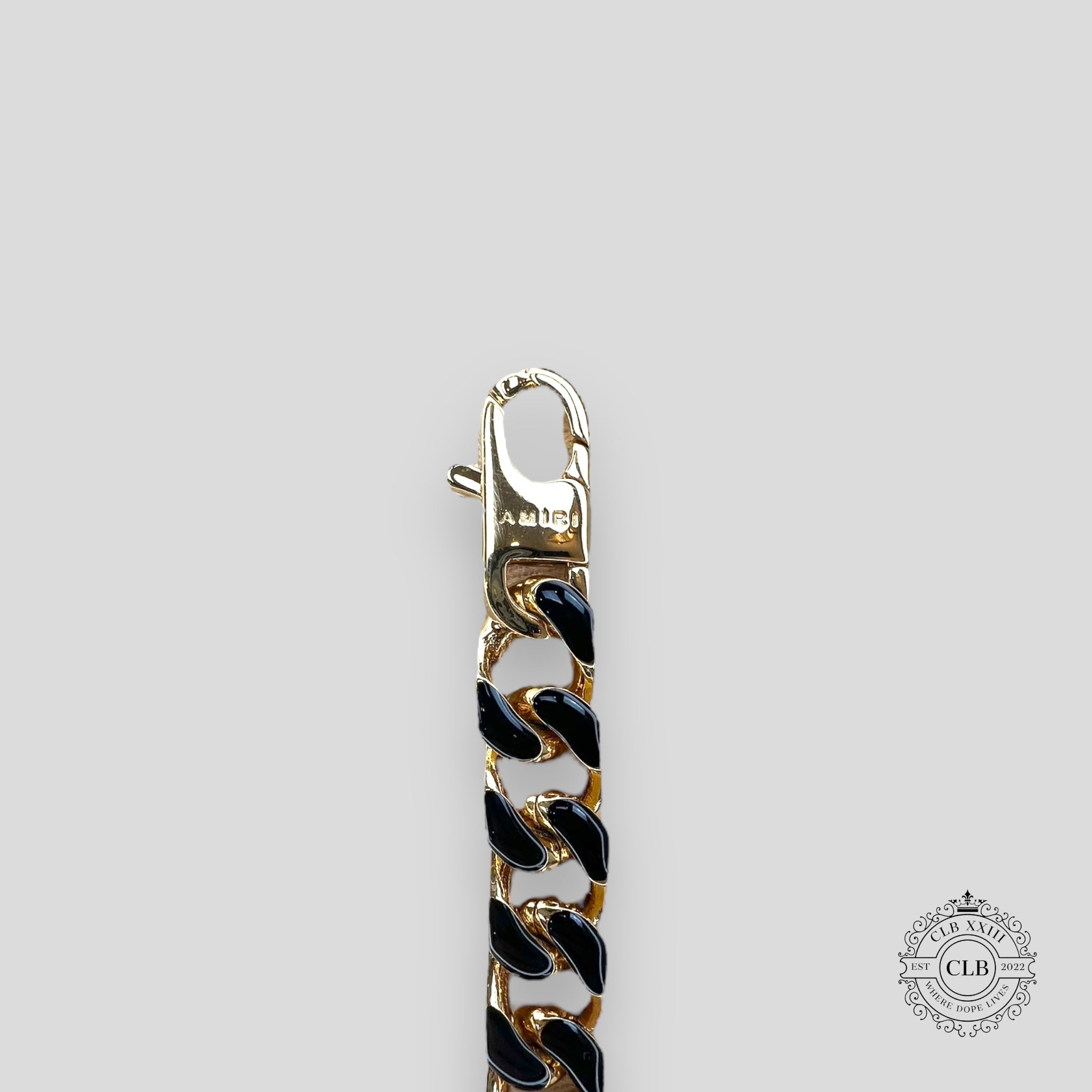 Amiri Wallet Chain - Gold