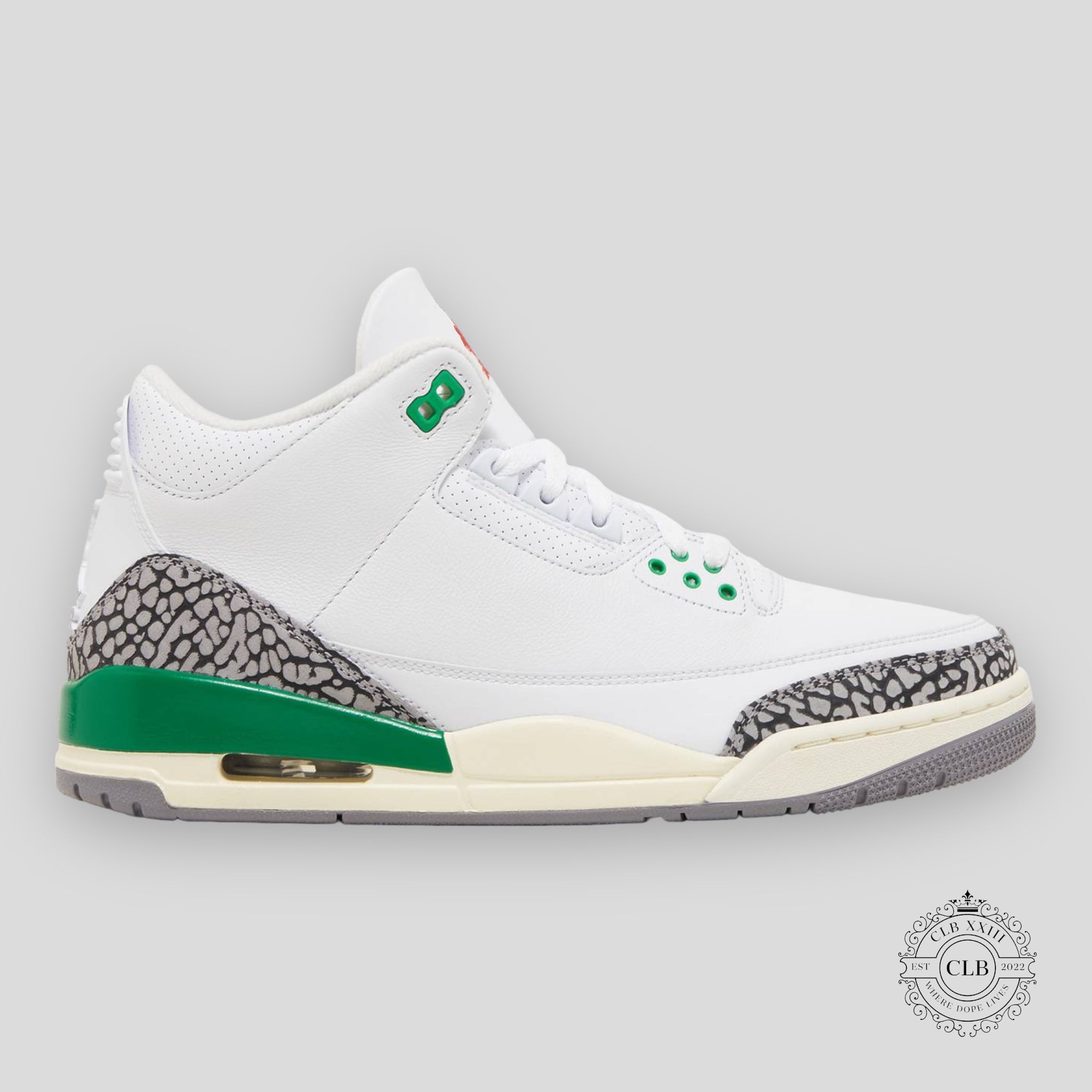 Air Jordan 3 Retro W Lucky Green