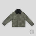 Louis Vuitton Monogram Shearling Jacket in Olive