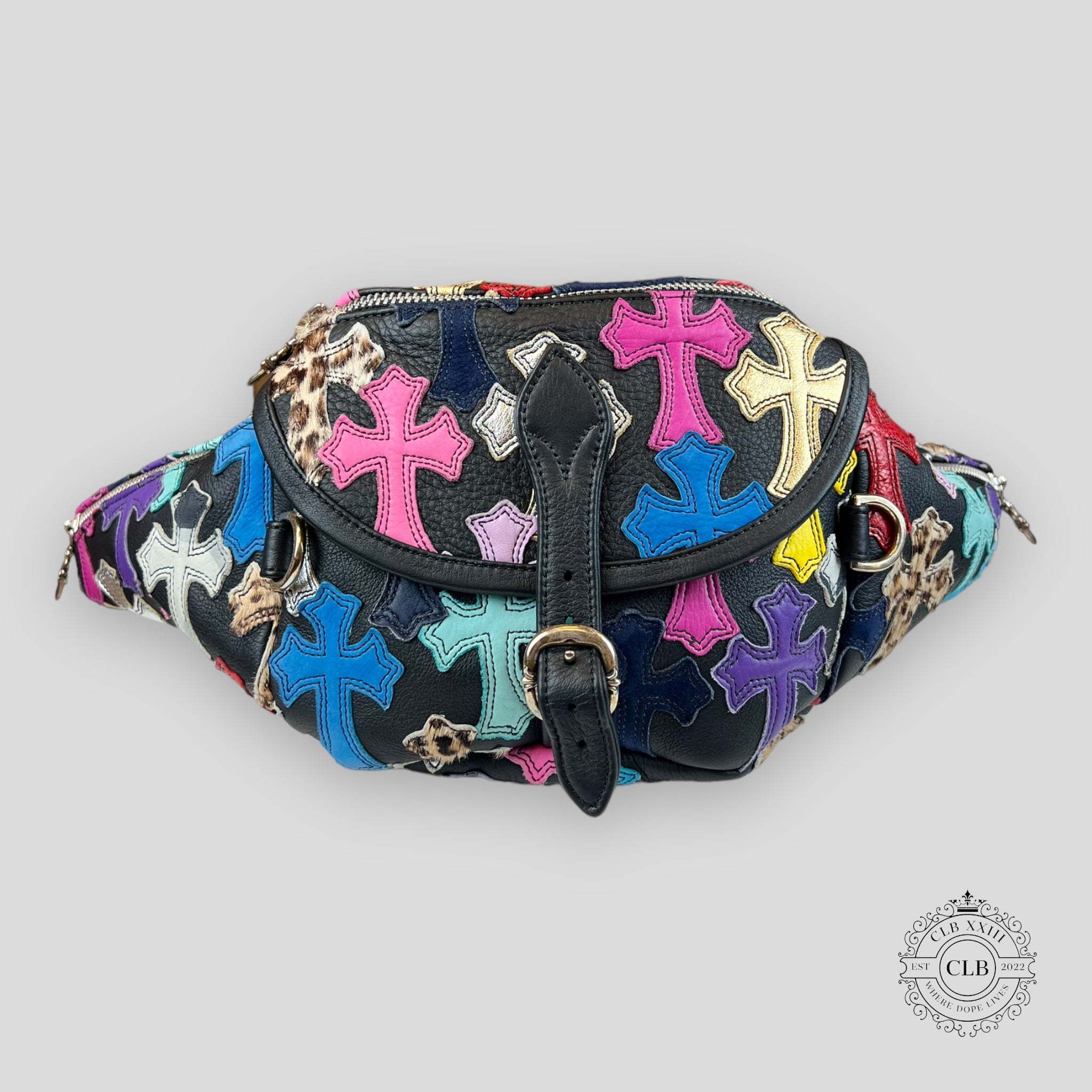 Chrome Hearts Multicolor Cross Patch Snat Pack