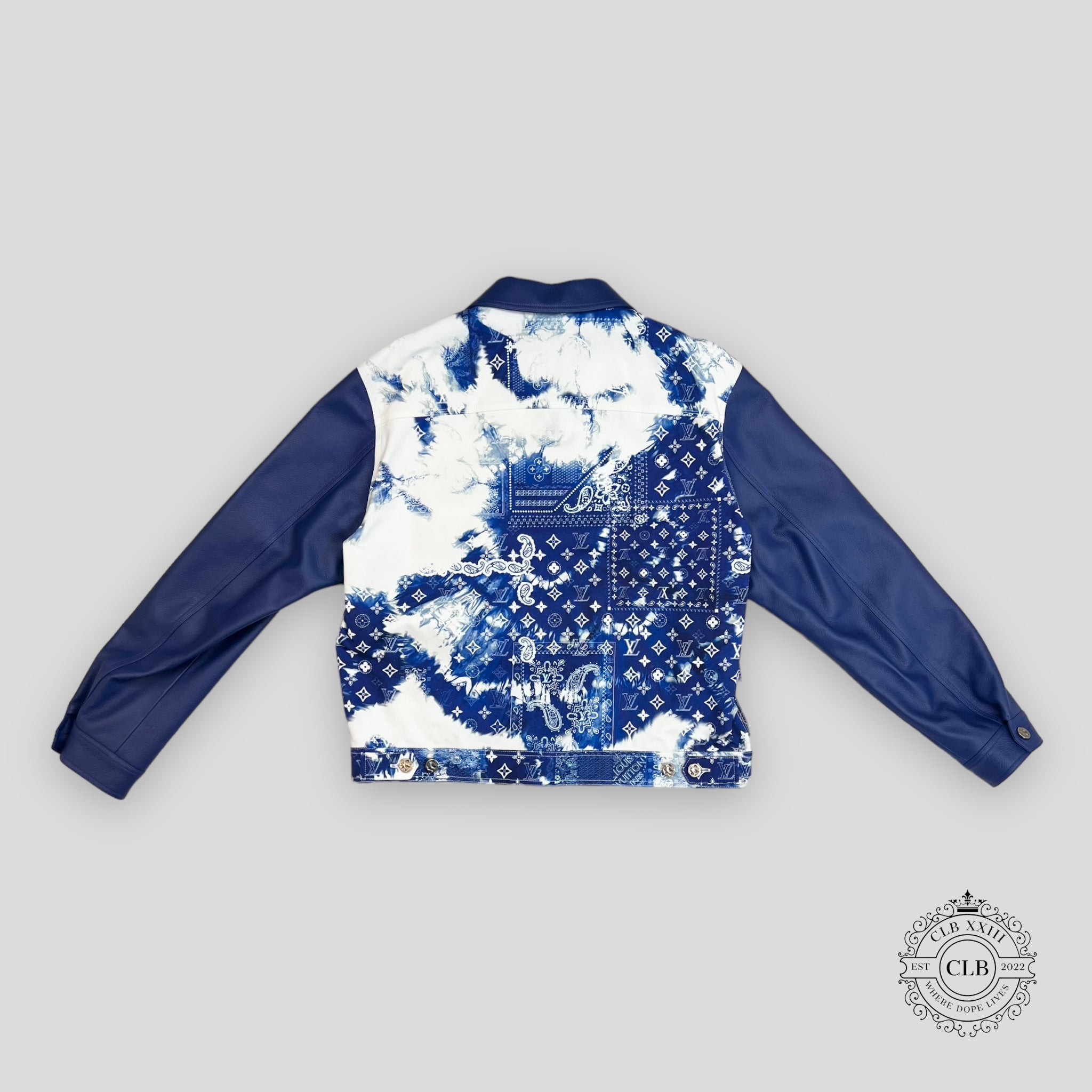 Louis Vuitton Monogram Bandana Jacket in Blue