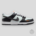 Nike Dunk Low GS Black Bright Mandarin