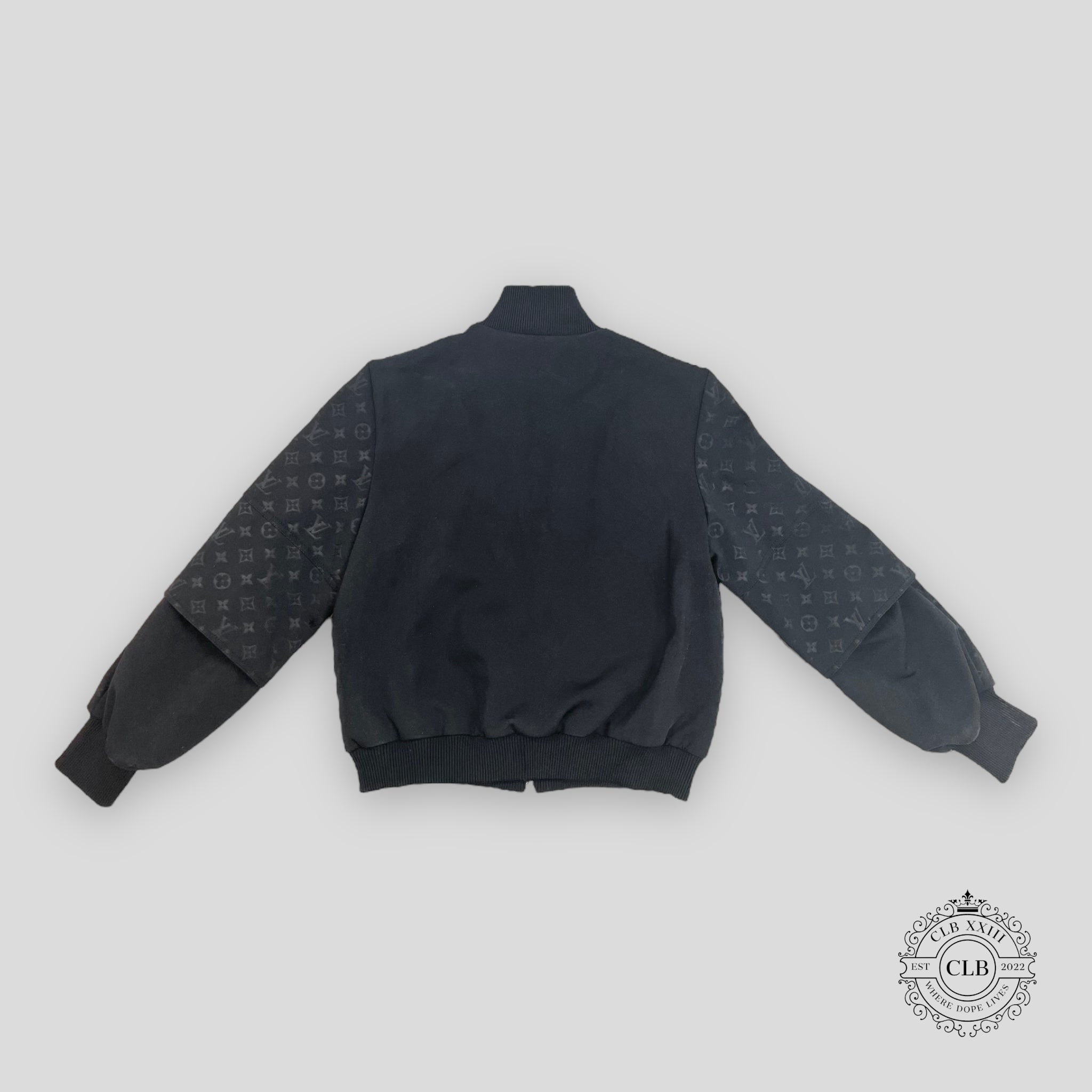Louis Vuitton Monogram Zip-Up Jogging Jacket