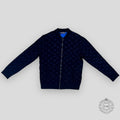 Louis Vuitton Drop Needle Monogram Bomber Jacket - Black/Blue