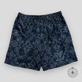 Louis Vuitton Arabesque Printed Silk Shorts in Black/White